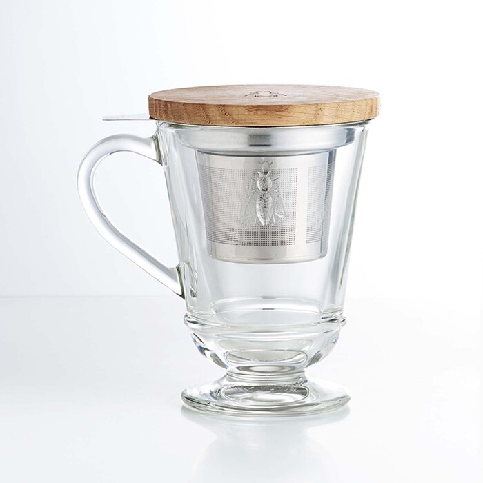 Кухоль для чаю La Rochere ABEILLE з кришкою і сітечком, вис. 11,5 см, 275 мл