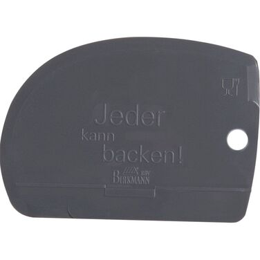 Скребок для тіста, 5 x 3 x 2 см, сірий, Easy Baking RBV Birkmann