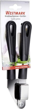 Прес для часнику Westmark - Premium Graphite Edition - з очисним елементом - не потребує очищення - для часнику, імбиру та Ко - менше зусиль (ніжний)