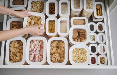 Банки для зберігання з кришкоюний 3 предмети Mepal