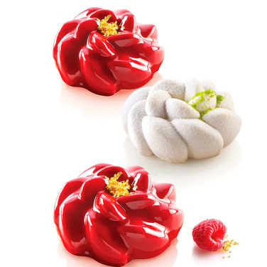 FLEUR 90 Форма силіконова 'квітка' Ø99 h 35 мм (90 мл x 6)