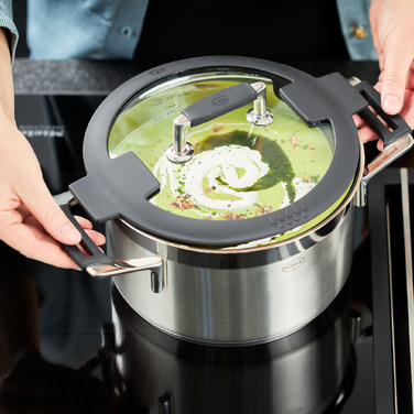 Каструля 16 см з кришкою Silence PRO Rosle