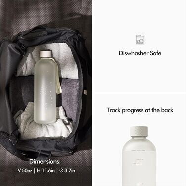 Бутылка для воды 1,5 л тритановая, Leopard KIVY