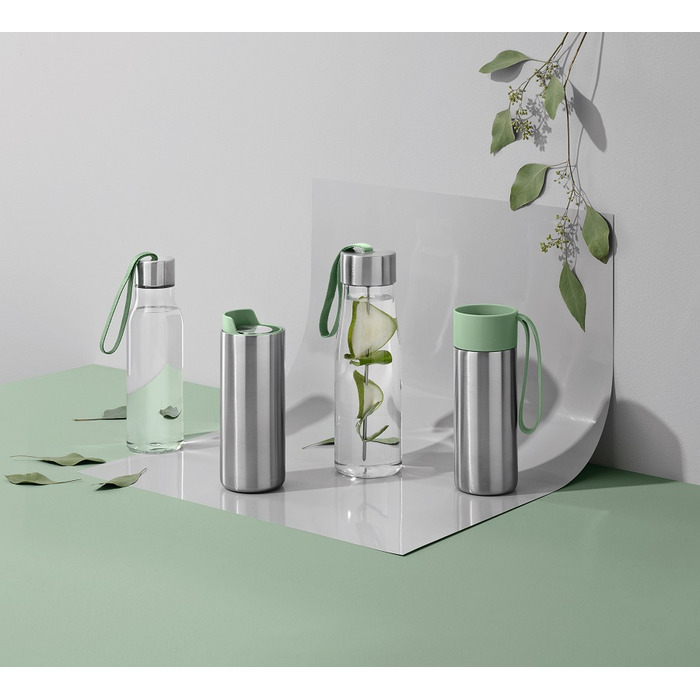 Пляшка 0,5 л прозора / евкаліптова Trinkflasche Eva Solo