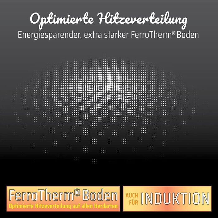 Набір каструль та сковорідок, 7 предметів, чорний Gourmet Granite GSW