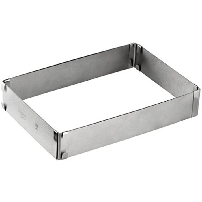 Форма для выпечки раздвижная прямоугольная без дна Dr. Oetker