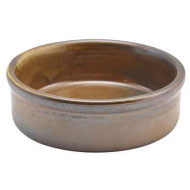 Миска для тапас 170 мл, 10 х h3 см з бортиком, Terra Porcelain Rustic Copper, GenWare