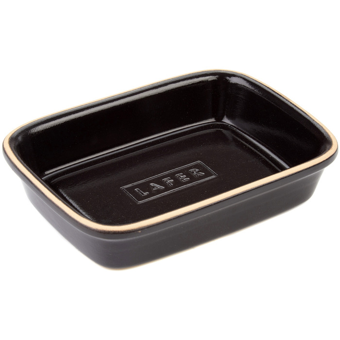 Форма для запекания средняя, 22 x 16,3 x 4,8 см, черный, BLACK EDITION Römertopf BBQ Römertopf