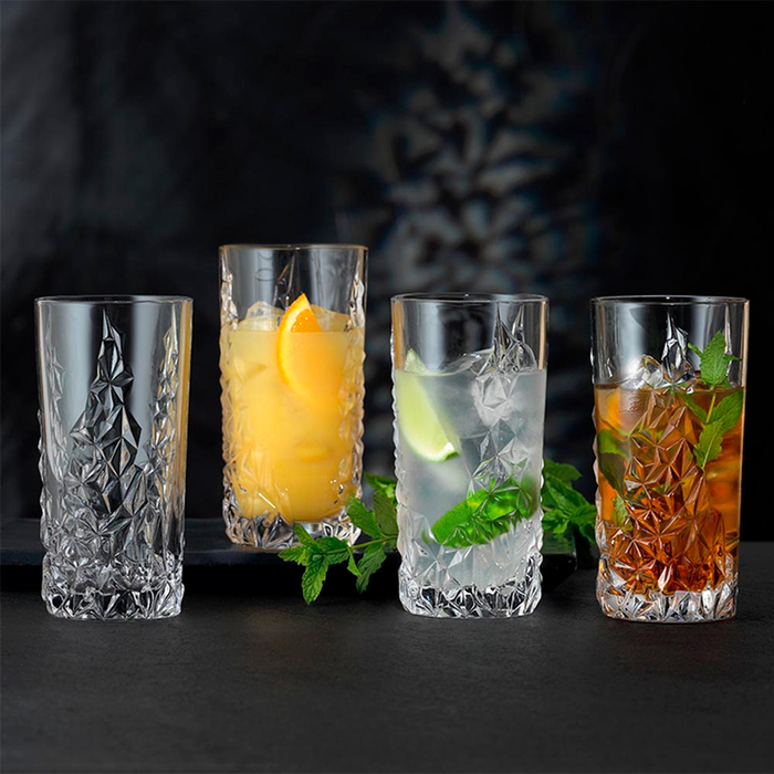 96155 Склянка висока Longdrink tumbler 420 мл серія 'Sculpture'