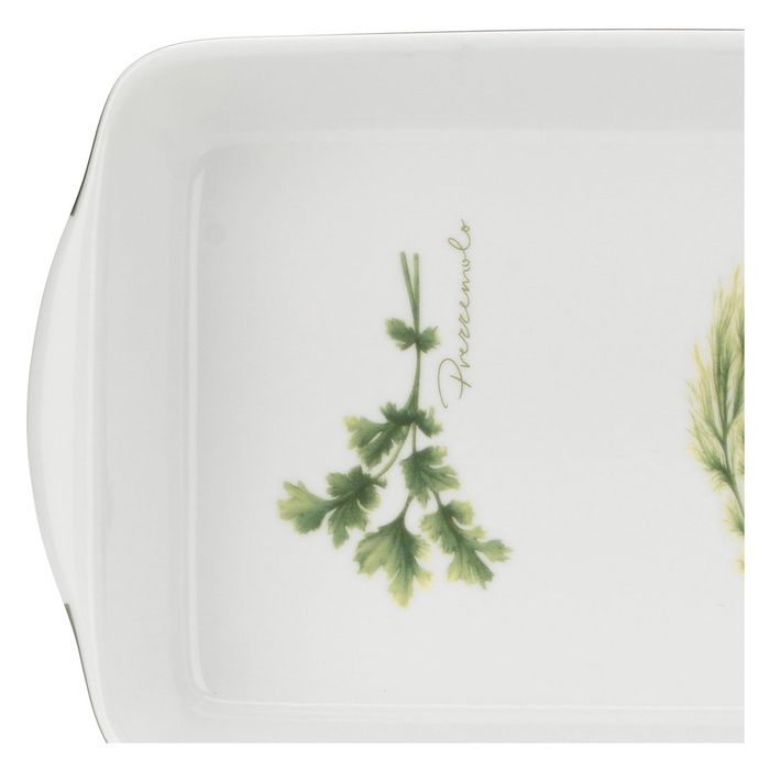 Форма для запекания прямоугольная La Porcellana Bianca COLTIVIA, фарфор, 32 х 18 х 5,5 см