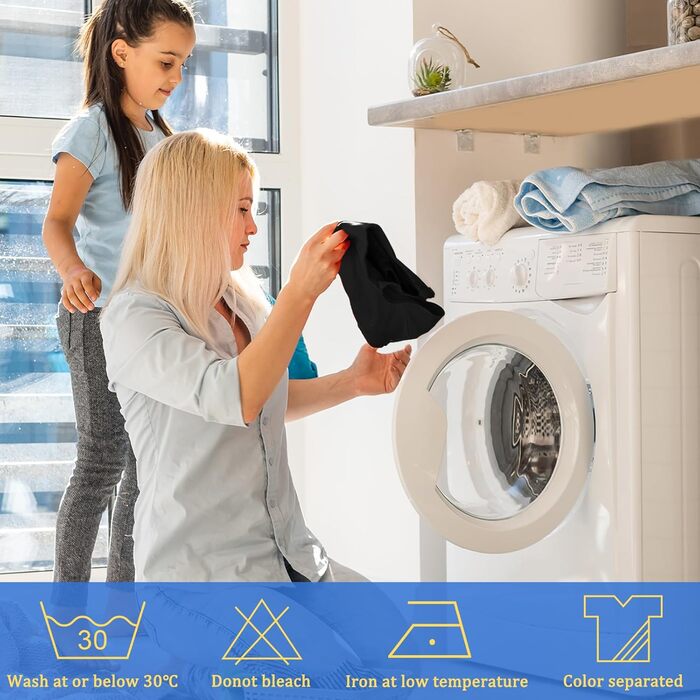 Набір кулінарних фартухів 4 шт 70 х 80 см чорний FunChaos