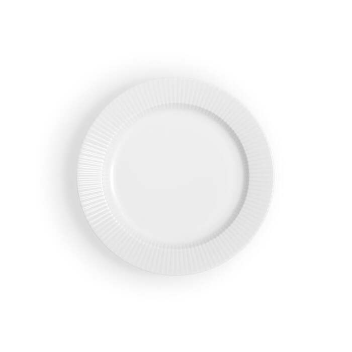 Тарілка Ø 19 см біла Legio Nova Eva Solo