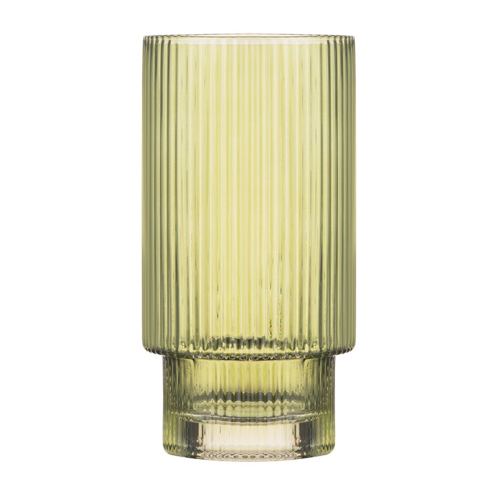 ARDESTO Набор низких бокалов 380мл, 2шт, Стекло, Зеленый