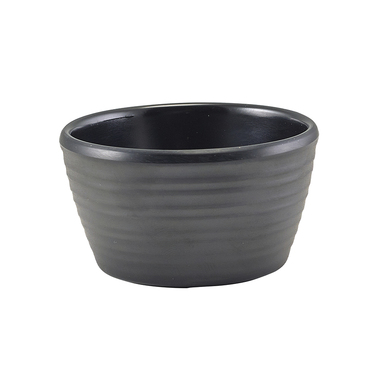 Соусник меламиновый 56 мл, черный, матовый, GenWare