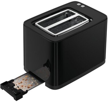 Tefal Тостер Digital, 850Вт, пластик, LED дисплей, чорний