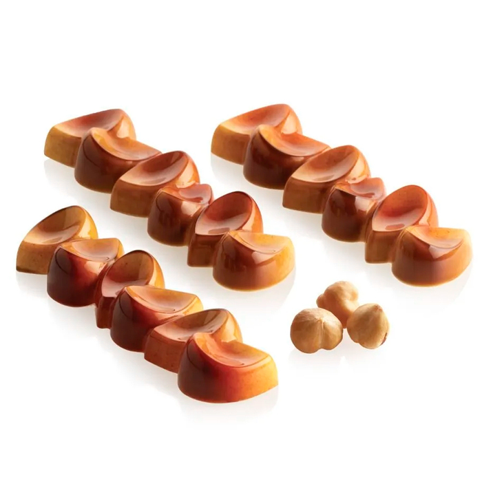 CH048 - AURORA-B Форма для шоколаду 110x30 h17 мм (29 мл x 8)