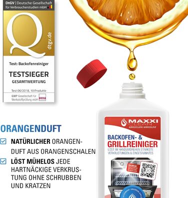 Засіб для миття духовок та грилів 750 мл Maxxi Clean