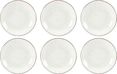 Тарелка для супа 23 см фарфоровая, набор 6 предметов, Vintage Nature Creatable