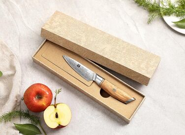 Нож для фруктов 9,2 см, дамасская сталь XINZUO