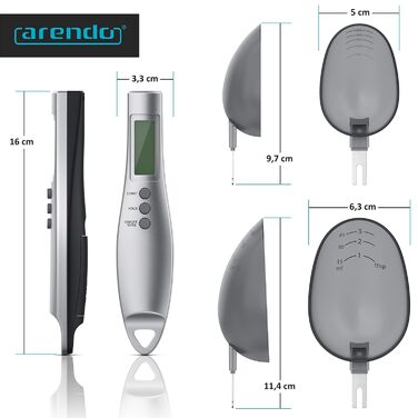 Електронна мірна ложка 300 г CSL-Computer