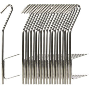Набір гачків для коптильні з нержавіючої сталі 20 шт 21 см Croch