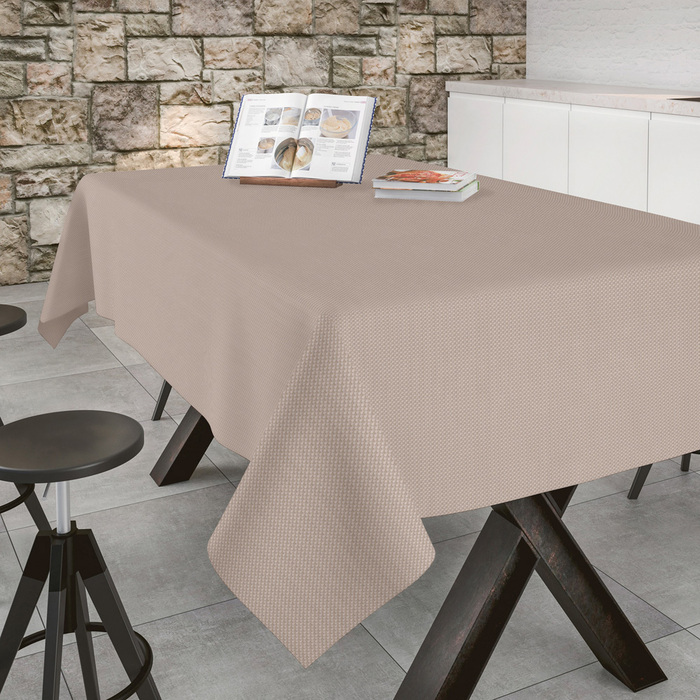 Скатертина полікотон, 140 х 200 cм Brocos Desert Aitana textil