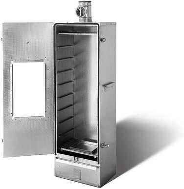 Ізольована коптильня з оглядовим вікном 33 х 39 х 120 см SMOKI Räuchertechnik