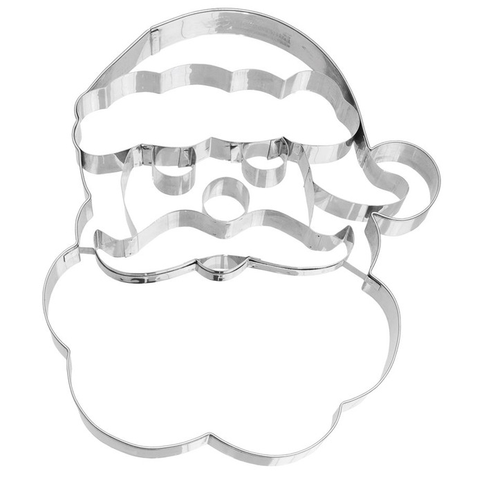 Форма для печива у вигляді Санта Клауса XXL, 18,5 см, RBV Birkmann