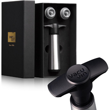 Вакуумна помпа для вина з пробками, набір 3 предмети Wine Saver Vacu Vin