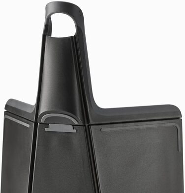 Дошка обробна складана 45 x 26 см з ручкою, чорна Chop2Pot Plus Joseph Joseph