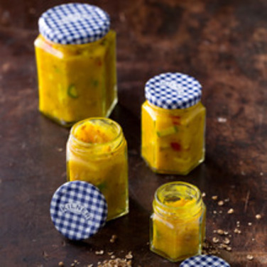 Баночка з кришкою, що загвинчується 48 мл, шестикутна Kilner