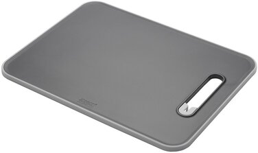 Обробна дошка з ножеточка сіра Slice Sharpen Large Joseph Joseph