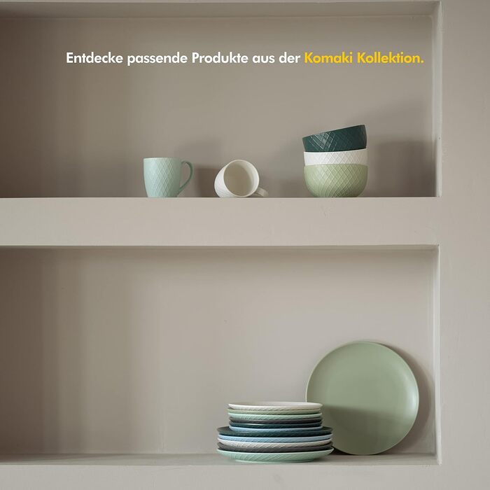 Набір обідніх тарілок на 6 персон, 12 предметів KIVY