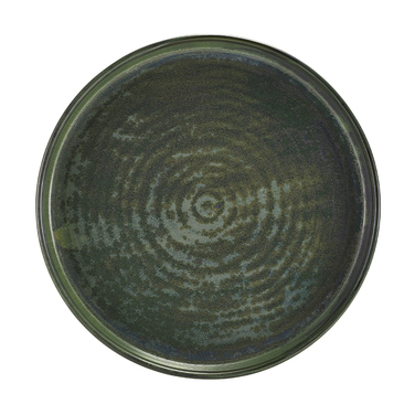 Презентаційна тарілка з бортиком 26*h 3.3 см, зелена, Terra Porcelain Aqua Green, GenWare