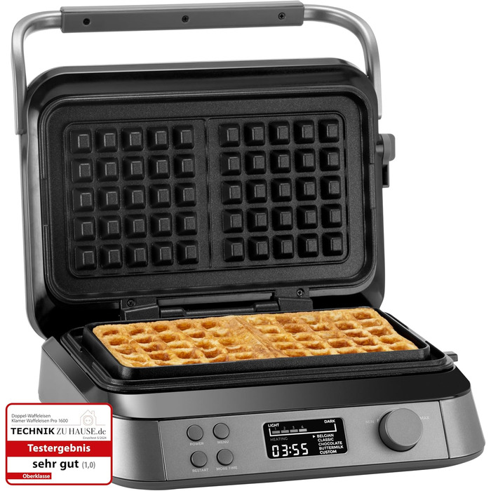 Вафельница 1600 Вт Pro Klamer