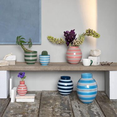 Цветочный горшок 15 см, зеленый Omaggio Kähler