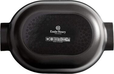 Жаровня овальна 4,5 л, грифельна Delight Emile Henry