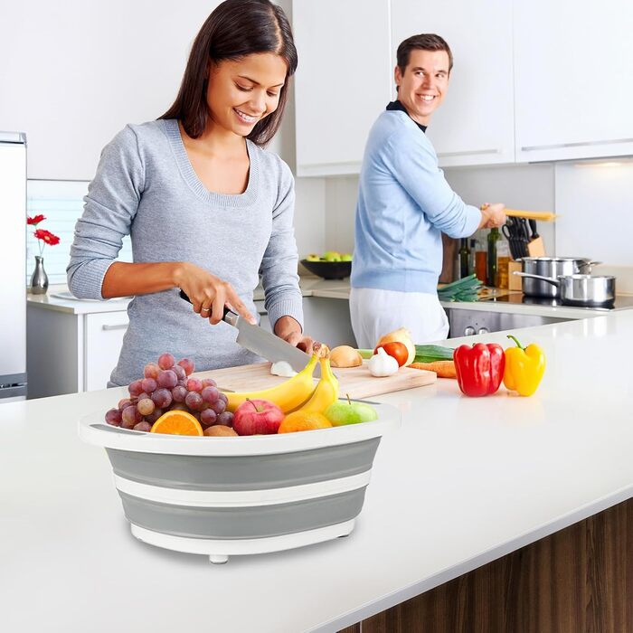 Складная доска 2 в 1 поднос и разделочная доска Generisch