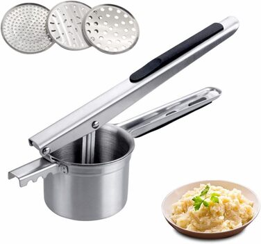 Картопляний товкачильник - Прес для шпецле - Професійний картопляний прес - Картопляний прес для картопляного пюре, фруктових соків, овочевого пюре, картопляного пюре (картопляний прес)