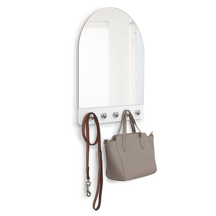 Дзеркало настінне 40,3х50,7х3 см біле Peek Umbra