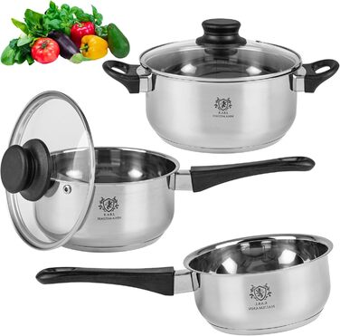 Набір посуду з кришкою 5 предметів KARL HAUSMANN