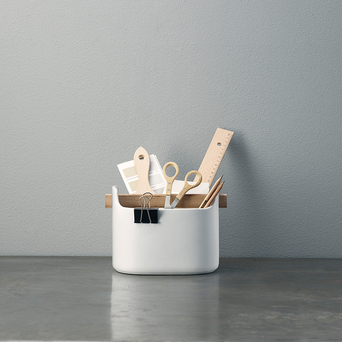 Підставка для столових приборів 16,7x19,2x12 см біла Toolbox Eva Solo