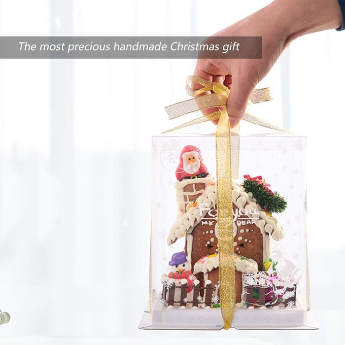 Форма для печива з нержавіючої сталі "Різдвяний будиночок своїми руками" HONGECB