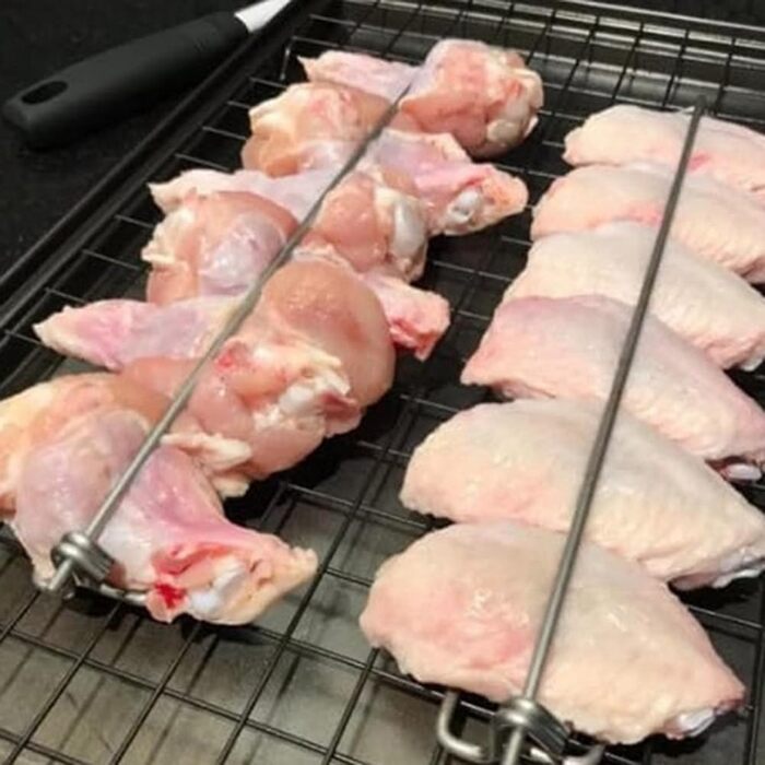 Набор шампуров из нержавеющей стали 8 шт KOKSII