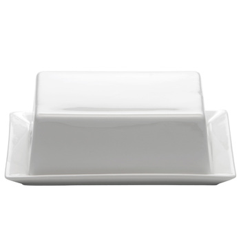 Маслянка з кришкою Maxwell Williams WHITE BASICS KITCHEN порцелянова, 250 гр.