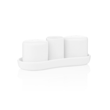 ARDESTO Набір для солі та перцю, 4 предмети, порцеляна