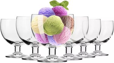 Набір креманок для мороженого 6 шт. 350 мл Krosno