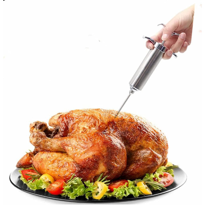 Шприц для маринаду 60 мл з 3 голками AZOMKER