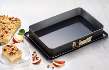 Форма для выпечки разъемная прямоугольная 29 x 42 x 7 см Back - Idee Kreativ Dr. Oetker