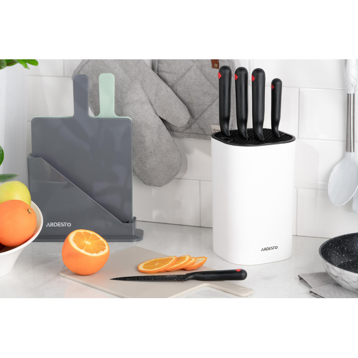 ARDESTO Black Mars 5 Pr набор ножей, черный, нержавеющая сталь, пластик
